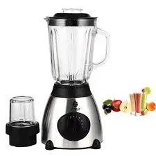 NUNIX AK-500 2-in-1 Glass Jug Blender with Grinder – Powerful Motor, Durable Glass Jar, and Multipurpose Function for Smoothies, Juices & Spices in Kenyan Kitchens