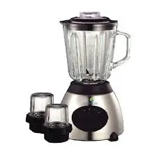 NUNIX AK-500 2-in-1 Glass Jug Blender with Grinder – Powerful Motor, Durable Glass Jar, and Multipurpose Function for Smoothies, Juices & Spices in Kenyan Kitchens