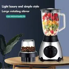 NUNIX AK-500 2-in-1 Glass Jug Blender with Grinder – Powerful Motor, Durable Glass Jar, and Multipurpose Function for Smoothies, Juices & Spices in Kenyan Kitchens