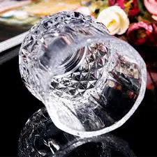 6 PCS Short Diamond Whisky Glass Set – Premium Crystal Clear Heavy Base Tumbler Glasses for Whiskey, Bourbon, Cocktails – Elegant Gift Set for Home, Bar, or Office
