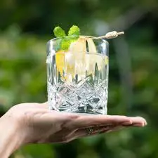 6 PCS Short Crystal Whisky Glass Set – Elegant, Heavy-Base Tumblers for Whiskey, Bourbon, Vodka & Cocktails | Premium Glassware for Home Bars, Parties & Gifting in Kenya