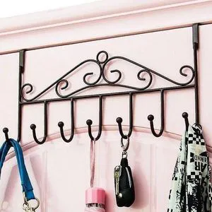 Sturdy Over the Door Hanger Rack – Heavy-Duty Space-Saving Hook Organizer for Coats, Bags, Towels & More | Easy No-Drill Installation for Home, Office, Bathroom & Bedroom Use