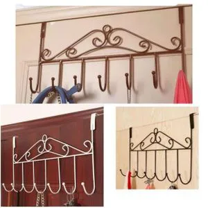 Sturdy Over the Door Hanger Rack – Heavy-Duty Space-Saving Hook Organizer for Coats, Bags, Towels & More | Easy No-Drill Installation for Home, Office, Bathroom & Bedroom Use