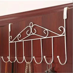 Sturdy Over the Door Hanger Rack – Heavy-Duty Space-Saving Hook Organizer for Coats, Bags, Towels & More | Easy No-Drill Installation for Home, Office, Bathroom & Bedroom Use