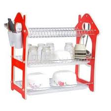 3-Tier Stainless Steel Dish Rack – Large Capacity Kitchen Organizer for Plates, Bowls, Utensils & Cups | Rustproof, Durable & Space-Saving for Kenyan Homes