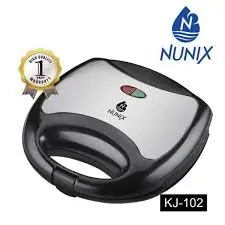 Nunix 4-in-1 Sandwich Maker – Multifunctional Non-Stick Electric Press for Grilling, Toasting, Waffles & More | Compact, Efficient & Perfect for Everyday Cooking