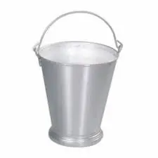 Heavy-Duty 10 Litres Aluminium Milking Bucket – Rustproof, Durable, Easy to Clean – Ideal for Dairy Farms, Milk Collection & Storage