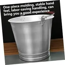 Heavy-Duty 10 Litres Aluminium Milking Bucket – Rustproof, Durable, Easy to Clean – Ideal for Dairy Farms, Milk Collection & Storage