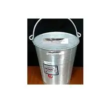 Heavy-Duty 10 Litres Aluminium Milking Bucket – Rustproof, Durable, Easy to Clean – Ideal for Dairy Farms, Milk Collection & Storage
