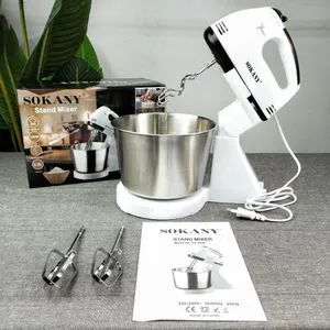Electric Stand Mixer with Stainless Steel Bowl – 7-Speed Hand & Stand Mixer for Baking & Cooking | Versatile & Powerful Kitchen Appliance for Kenyan Homes