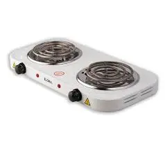 Double Coil Electric Cooker – High-Efficiency Dual Coil Hot Plate Stove | Fast Heating, Energy-Saving, Portable Cooktop for Home, Hostel, Office & Camping in Kenya