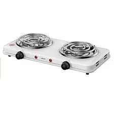 Double Coil Electric Cooker – High-Efficiency Dual Coil Hot Plate Stove | Fast Heating, Energy-Saving, Portable Cooktop for Home, Hostel, Office & Camping in Kenya