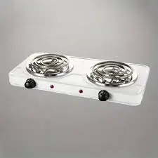 Double Coil Electric Cooker – High-Efficiency Dual Coil Hot Plate Stove | Fast Heating, Energy-Saving, Portable Cooktop for Home, Hostel, Office & Camping in Kenya