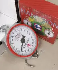 Heavy-Duty Analog Hanging Scale – 100KG Capacity | Industrial-Grade Mechanical Weighing Tool for Home, Market, Farm & Commercial Use