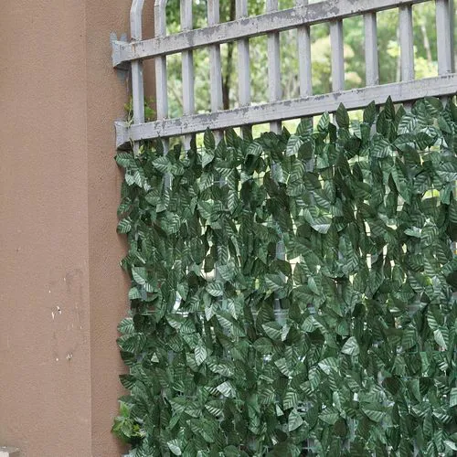Artificial Green Fence Privacy Screen – 1x3m Realistic Leaf Fence for Balcony, Garden & Outdoor Privacy | Weatherproof, UV-Resistant & Stylish Greenery