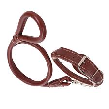 Premium PU Leather Dog Leash, Harness & Collar Set – Stylish, Durable & Tangle-Free | Adjustable Medium Size in 3 Elegant Colors for Classy Kenyan Pets