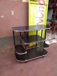 Modern 3-Tier Wooden Multipurpose TV Stand – Sleek, Stylish & Space-Saving TV Console for Kenyan Living Rooms, Bedrooms & Offices