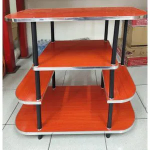 Modern 3-Tier Wooden Multipurpose TV Stand – Sleek, Stylish & Space-Saving TV Console for Kenyan Living Rooms, Bedrooms & Offices