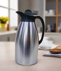 SUNDABEST Stainless Steel Vacuum Jug – 2L/2.5L/3L Thermal Coffee Pot & Beverage Flask | Long-Lasting Heat Retention for Home, Office & Events