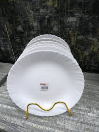Set of 6 Beautiful Dinner Serving Ceramic Plates – Elegant, Durable & Perfect for Every Modern Dining Experience – Ideal for Home, Restaurants, and Gifting Purposes