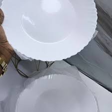 Set of 6 Beautiful Dinner Serving Ceramic Plates – Elegant, Durable & Perfect for Every Modern Dining Experience – Ideal for Home, Restaurants, and Gifting Purposes