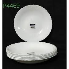 Set of 6 Beautiful Dinner Serving Ceramic Plates – Elegant, Durable & Perfect for Every Modern Dining Experience – Ideal for Home, Restaurants, and Gifting Purposes