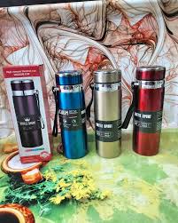 800ml Stainless Steel Sports Vacuum Flask | Leakproof | Hot & Cold Insulation | Durable Thermos for Gym, Travel, Hiking | Unisex Reusable Metal Water Bottle