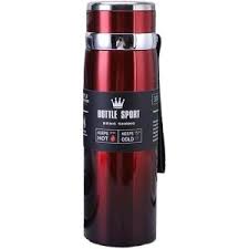 800ml Stainless Steel Sports Vacuum Flask | Leakproof | Hot & Cold Insulation | Durable Thermos for Gym, Travel, Hiking | Unisex Reusable Metal Water Bottle