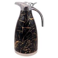 Jamespot JP 2L Marble Effect Vacuum Flask – Premium Double Wall Stainless Steel Thermos for Hot and Cold Beverages, Leak-Proof, Unbreakable & Portable