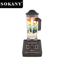 Sokany SK-666 High Power 2.5L Commercial Blender & Grinder – 5000W, Durable Unbreakable Jar, Multi-Speed Professional 2-in-1 Kitchen Appliance for Smoothies, Juices & More
