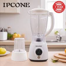 IPCONE 2in1 Blender with Powerful Grinding Machine – Multi-Function High-Speed Food Processor for Smoothies, Spices, and Baby Food – 1.5L Jar – Durable & Easy to Clean