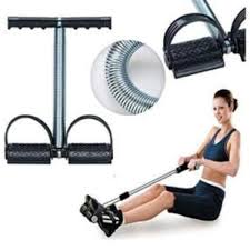 Tummy Trimmer Elastic Sit Up Pull Rope Pedal Resistance Band – Full Body Home Gym Slimming Equipment for Abs, Arms, Legs & Core Workout | Portable, Durable & Ideal for Fitness Training Anywhere