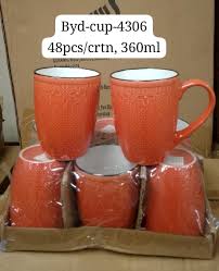 Beautiful and Classy Ceramic Mugs Set of 6 – Perfect for Enjoying Tea and Coffee in Style, Durable, Elegant Design, Ideal Gift for Home or Office Use, Buy Now!