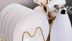 13-Piece Ceramic Dinner Set with 6 Plates, 6 Cups & 2L Unbreakable Flask – Stylish, Durable Tableware for Everyday Meals, Family Dining & Entertaining with Safe, Long-Lasting Materials