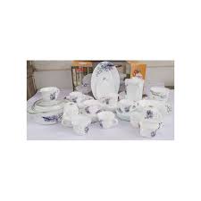 58-Piece Elegant Ceramic Dinner Set – High Gloss Finish Tableware Collection for Stylish Dining, Family Meals, Entertaining Guests, and Everyday Home Use