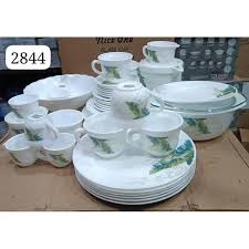 58-Piece Elegant Ceramic Dinner Set – High Gloss Finish Tableware Collection for Stylish Dining, Family Meals, Entertaining Guests, and Everyday Home Use