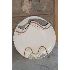 Set of 6 Elegant Ceramic Dinner Plates – Durable, Stylish, and Perfect for Modern Kitchen Dining, Everyday Meals, and Special Occasions