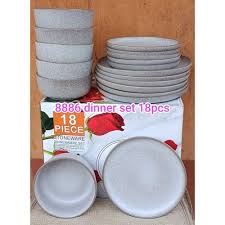 Ceramic 18 Pieces Luxury Dinner Set – Elegant Durable Tableware Collection with Plates, Bowls and Cups for Family Dining, Everyday Meals, Home Kitchens & Special Occasions