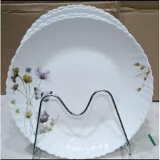 Set of 6 Heavy Ceramic Square Dinner Plates – Elegant 6pcs Fancy Tableware for Everyday Use, Durable, Stylish, and Perfect for Home, Parties, and Special Occasions