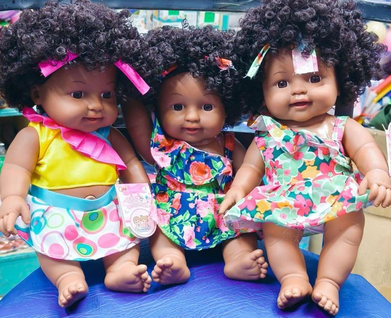 1 PIECE Afro Popcorn Pretty African Dolls - Beautiful and Culturally Rich Toys for Children