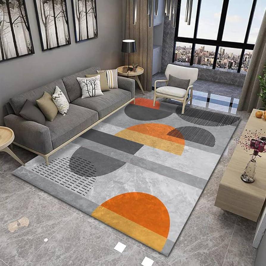 Luxurious 3D Carpet –7x10ft Ultra-Soft, Plush Feel & High-Quality Comfort for Living Spaces