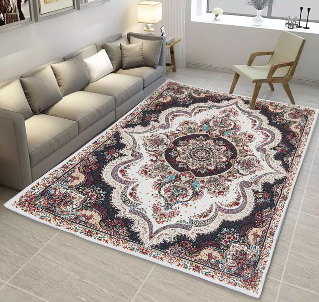 Luxurious 3D Carpet –7x10ft Ultra-Soft, Plush Feel & High-Quality Comfort for Living Spaces