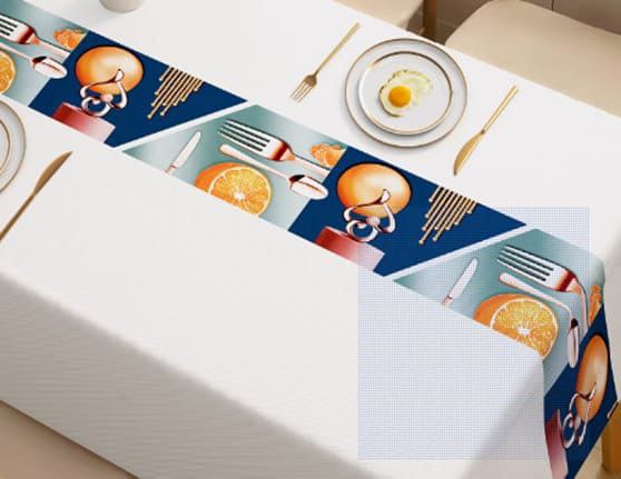 Restocked Nordic Style PVC Tablecloth  170x120cm | Oil & Water-Proof  Elegant, Durable & Easy to Clean