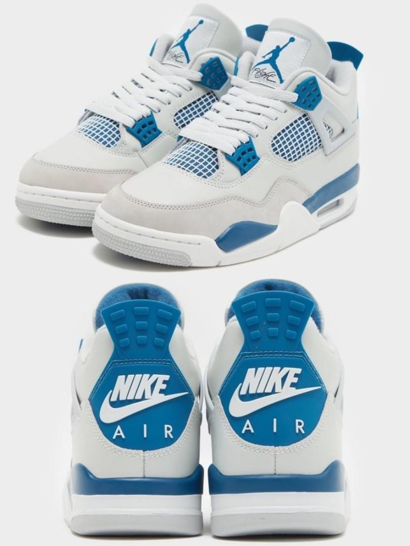 ORIGINAL AIR JORDAN 4 RETRO WHITE TIFFANY BLUE (BEST SHOP FOR AIRFORCE, AIR FORCE, AIR JORDAN, AIR MAX, AIRMAX AND ALL OTHER FASHIONABLE/HIGH QUALITY SNEAKERS)