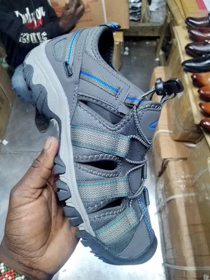 🔥(On offer) 🔥 LEATHER MEN OPEN SHOES VERY COMFORTABLE AND DURABLE. (BEST SHOP FOR SLIP ONS, SLIPERS, SLIDES & OPEN SHOES)  (generic)