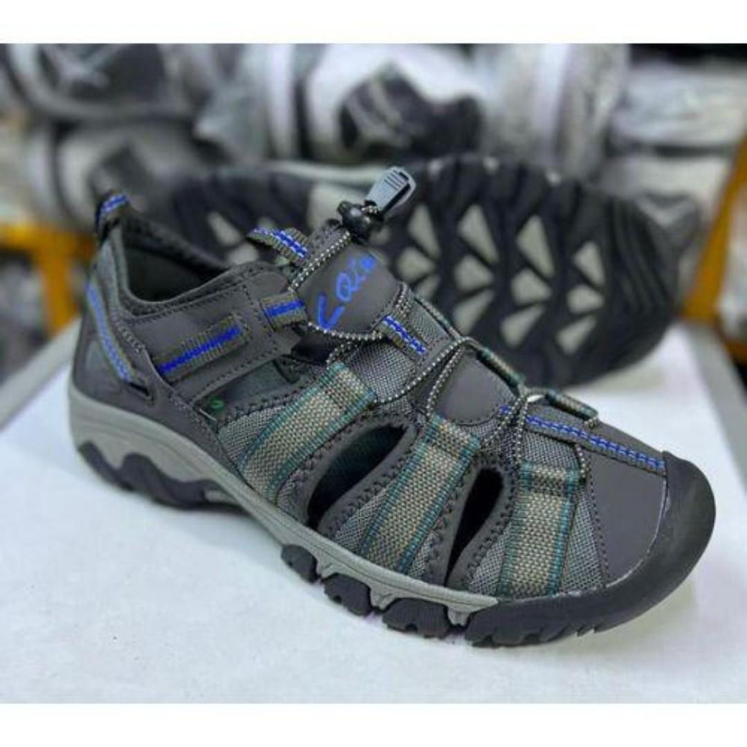 🔥(On offer) 🔥 LEATHER MEN OPEN SHOES VERY COMFORTABLE AND DURABLE. (BEST SHOP FOR SLIP ONS, SLIPERS, SLIDES & OPEN SHOES)  (generic)