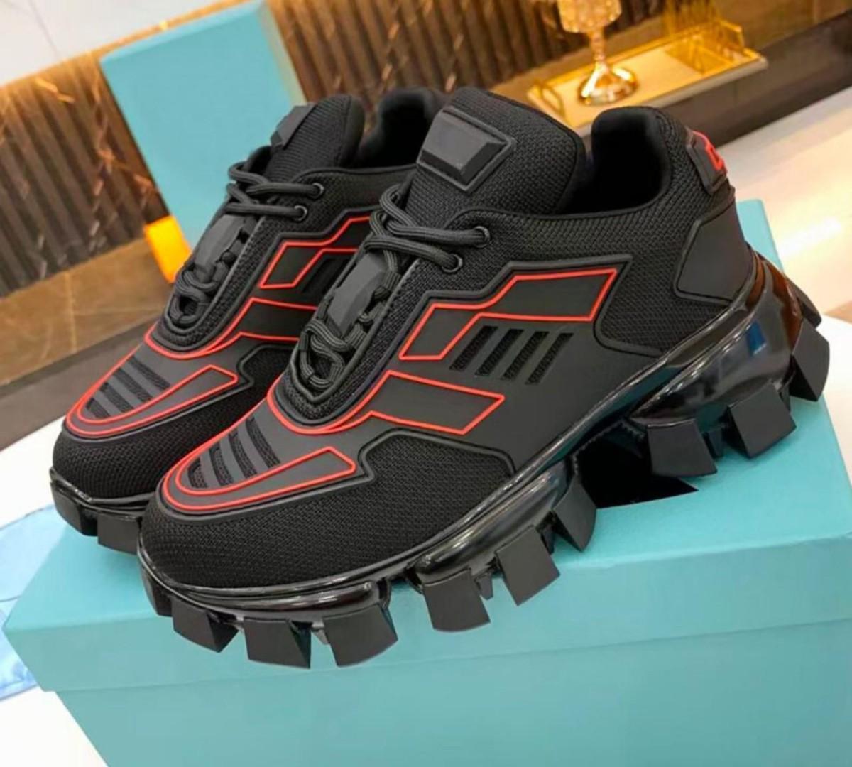 ORIGINAL PRADA MEN'S SNEAKERS, VERY FASHIONABLE BULKY SNEAKERS (BEST SHOP FOR LADIES AND MENS BOOTS, SNEAKERS, CASUAL BOOTS, OFFICIAL BOOTS)