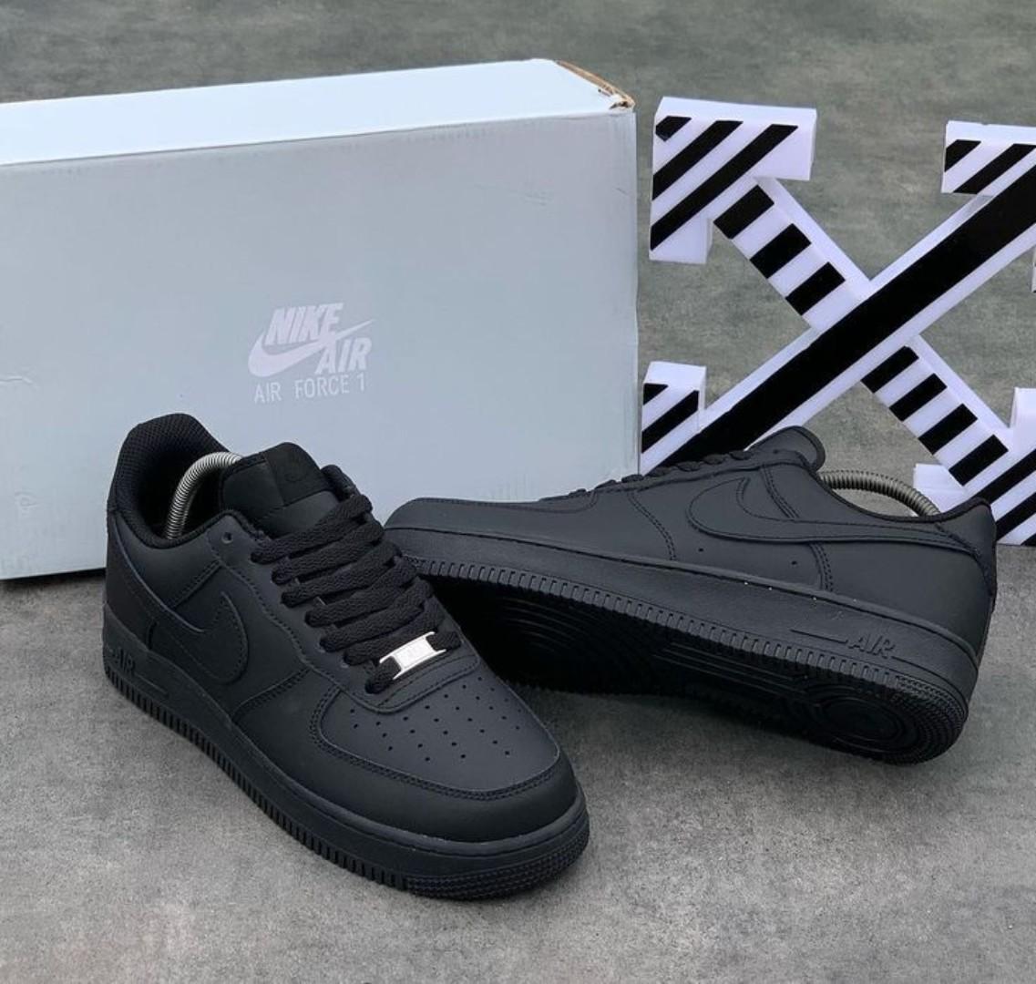 🔥 OFFER  AIR FORCE 1 "TRIPPLE BLACK" AIRFORCE 1, COLOUR BLACK  ,HIGH QUALITY SNEAKERS. Best shop for Airforce, Air jordan, Airmax tn, Air force sneakers)