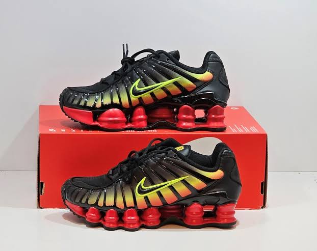 🔥 (on offer) Multi Colour Shox Tl, Customized Shox with a fashionable, Classy fit. Best shop for Jordans, Airforce, SNEAKERS. Airfoce 1 customized. Tn, Dn