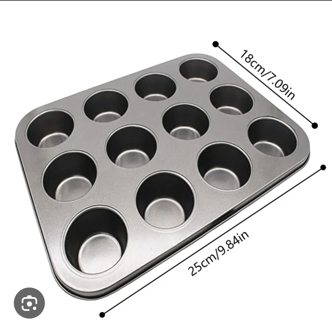 🎉 Restocked & Ready to Bake! 🧁
♦️ Nonstick 12-Hole Cupcake Baking Tin – Whip up perfect cupcakes & muffins every time!
✅ Even heat distribution for golden results
✅ Easy release & effortless cleanin